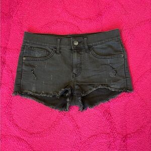 Express Black Jean Shorts for Women